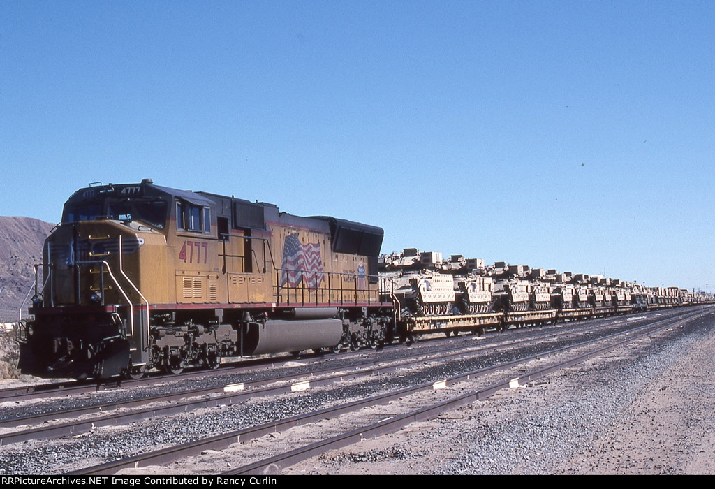 UP 4777 at Yermo